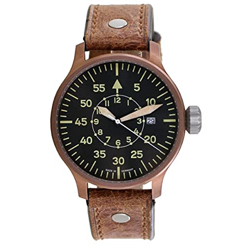 Aristo Herren Uhr Armbanduhr Vintage Erbstück Fliegeruhr Quarz 0H19QU von Aristo
