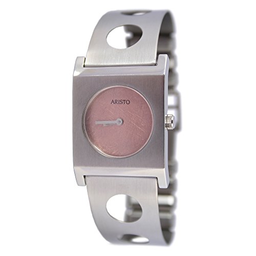 Aristo Quarz DAU Damenuhr mit Spangenarmband Edelstahl 7D64-2 von Aristo