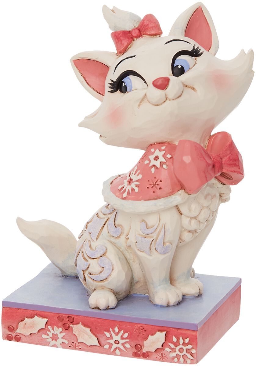 Aristocats - Disney Statue - Marie mit Schneeflockenumhang   - Lizenzierter Fanartikel von Aristocats