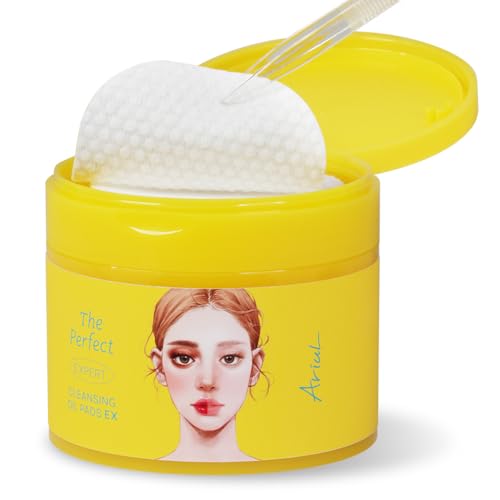 The Perfect One Sheet Cleansing Pads, Oil Pads EX Waterproof Makeup Remover Pads, Waterproof Makeup Remover Pads, 2.7 Vegan Cotton Large von Ariul