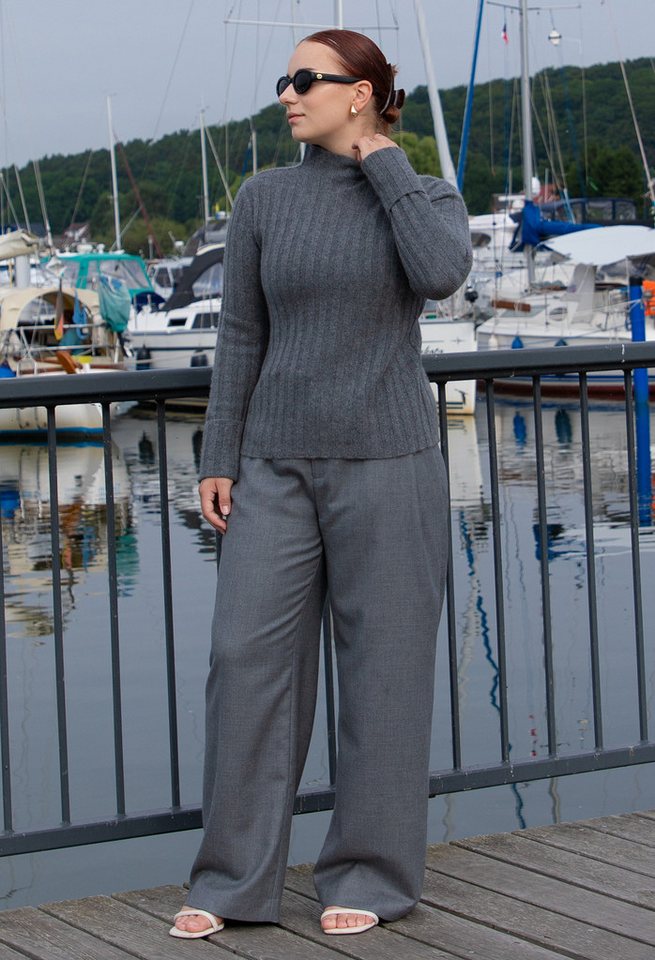 Ariun Kaschmirpullover Mit umgeschlagenen Manschetten von Ariun