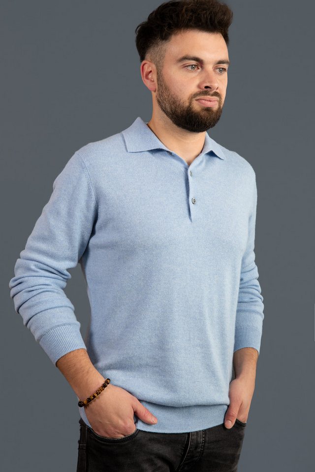 Ariun Kaschmirpullover mit Polokragen von Ariun