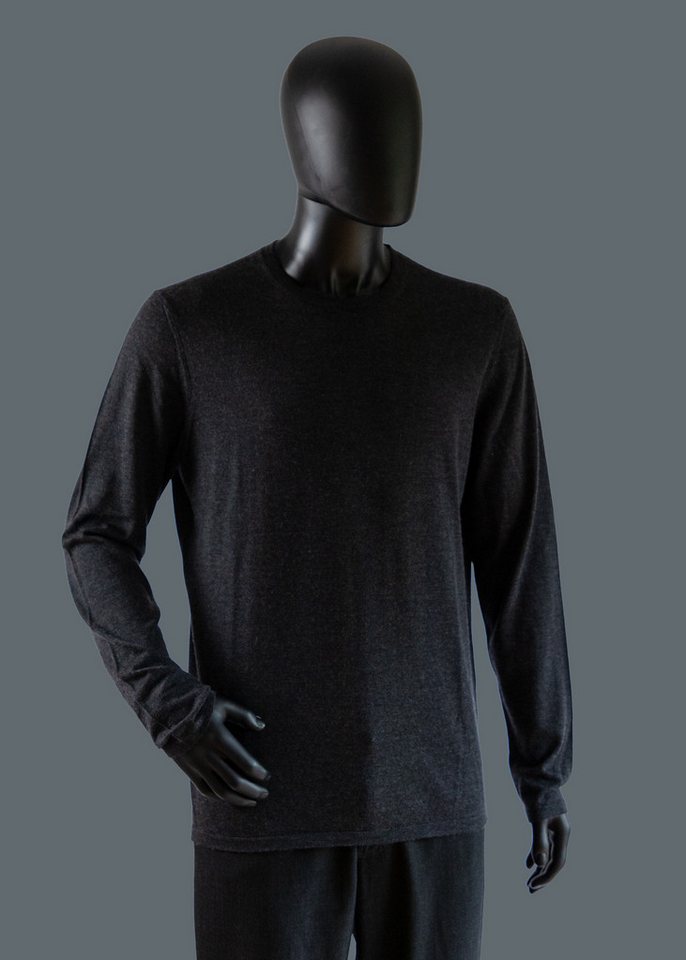Ariun Kaschmirpullover Sommerkaschmir Pullover mit C- Ausschnitt aus Kaschmir und Seide von Ariun