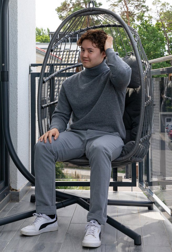 Ariun Kaschmirpullover Unifarbe, mit Rundhalsausschnitt Ariun Kaschmirpullover Unifarbe, mit Rundhalsausschnitt von Ariun