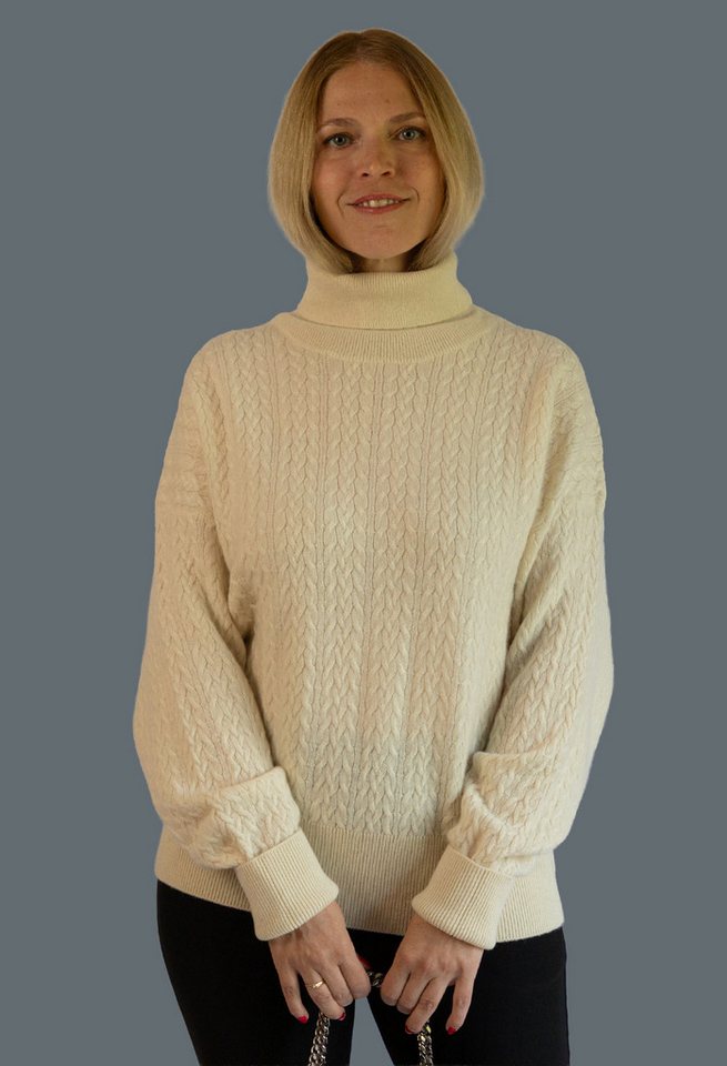 Ariun Kaschmirpullover mit Zopfmuster von Ariun