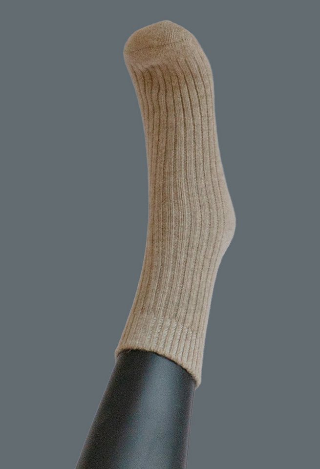 Ariun Kuschelsocken Farbenfrohe Kaschmirsocken von Ariun