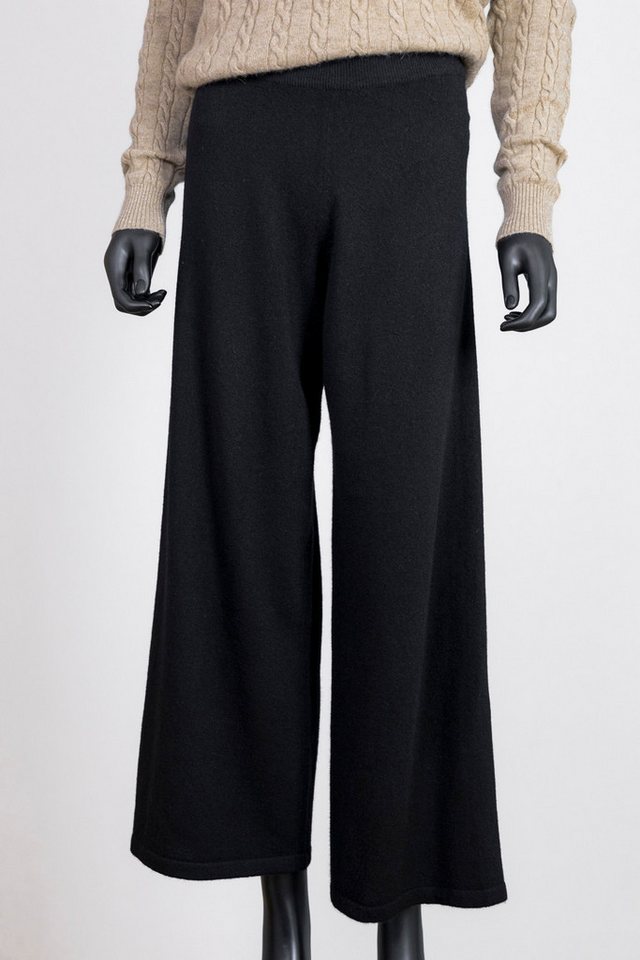 Ariun Strickhose Kaschmirhose in verkürzter Schlupf-Form von Ariun