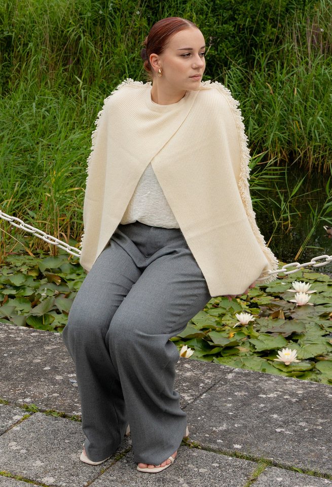 Ariun Strickponcho Gobi Kaschmirponcho von Ariun