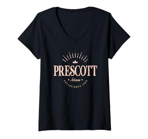 Damen Prescott, Arizona | Prescott, AZ Modern T-Shirt mit V-Ausschnitt Damen Prescott, Arizona | Prescott, AZ Modern T-Shirt mit V-Ausschnitt von Arizona Contemporary Designs