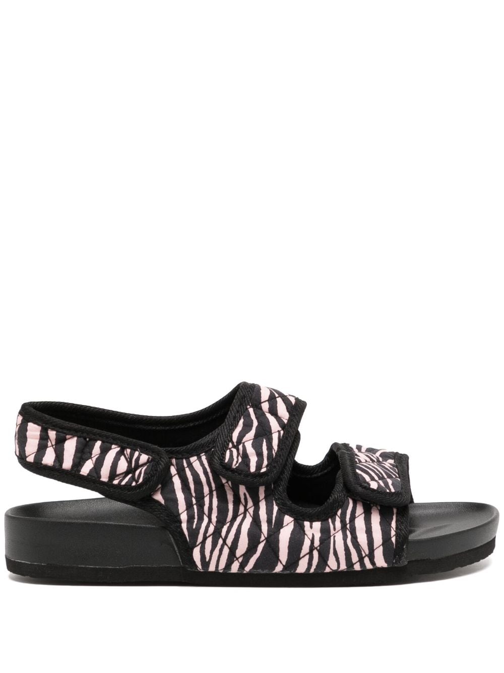 Arizona Love Gesteppte Apache Sandalen - Schwarz von Arizona Love