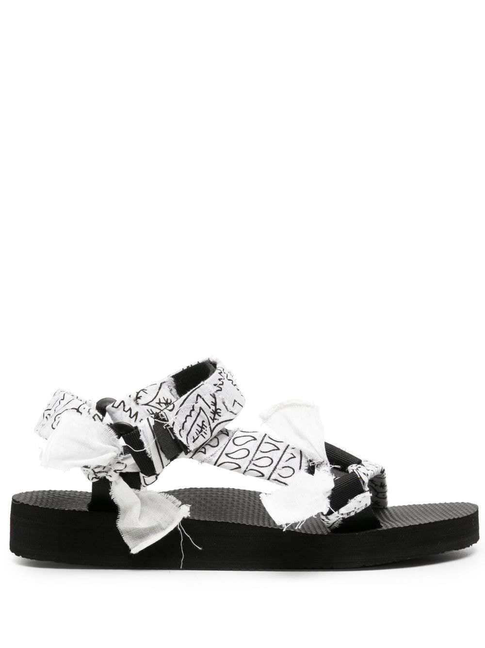 Arizona Love Trekky Bandana Sandalen - Weiß von Arizona Love