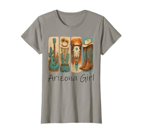 Arizona Girl - Vintage Western Cowgirl Country Design T-Shirt von Arizona Western Cowgirl Country Style