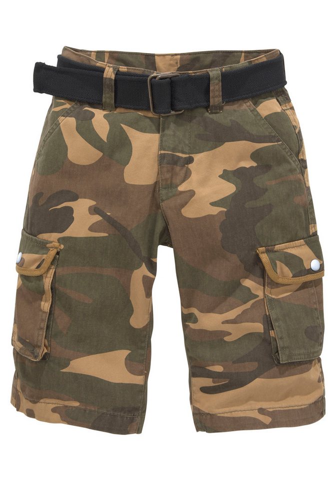 KIDSWORLD Bermudas Bermudas+Gürtel (Set, 2-tlg) mit Textilgürtel von KIDSWORLD