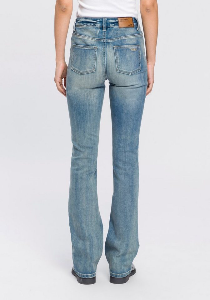 Arizona Bootcut-Jeans Baby Bootcut High Waist von Arizona