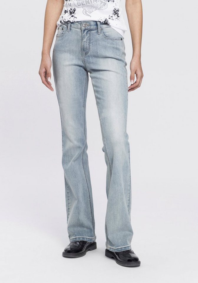 Arizona Bootcut-Jeans Shaping High Waist von Arizona