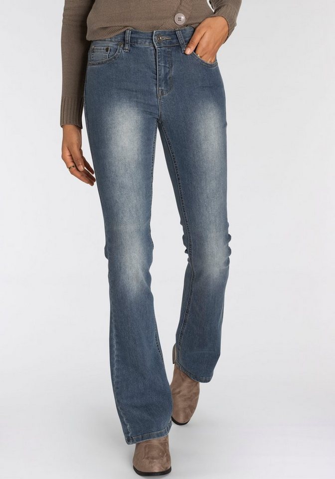 Arizona Bootcut-Jeans Shaping High Waist von Arizona