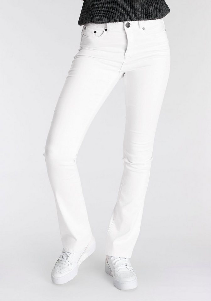 Arizona Bootcut-Jeans Ultra Soft elastische Passform, ausgestellte Beinform, hohe Leibhöhe Arizona Bootcut-Jeans Ultra Soft elastische Passform, ausgestellte Beinform, hohe Leibhöhe von Arizona