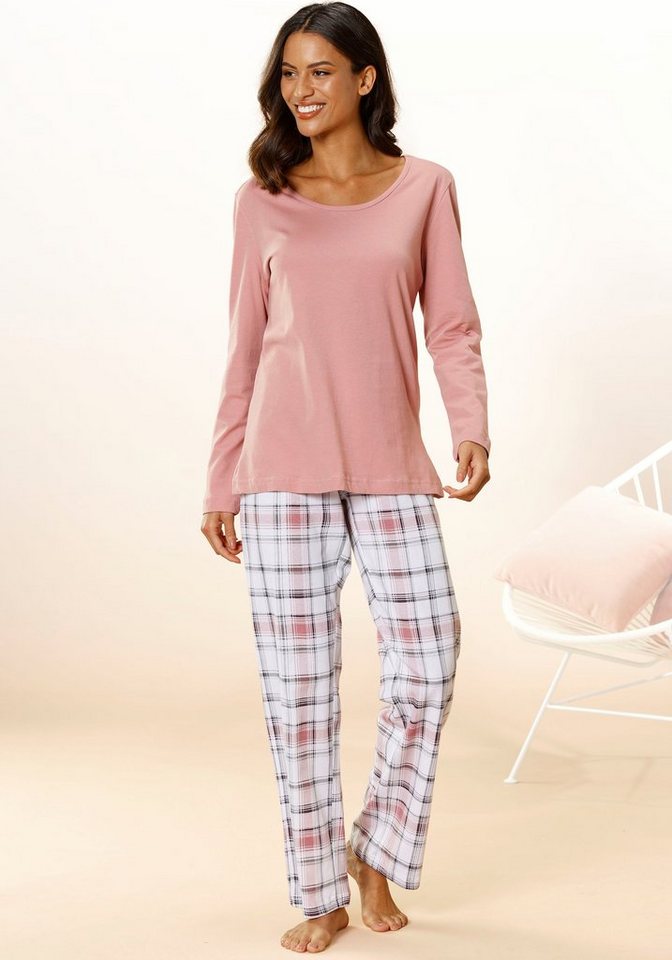 Arizona Pyjama (2 tlg) mit Karo Muster von Arizona