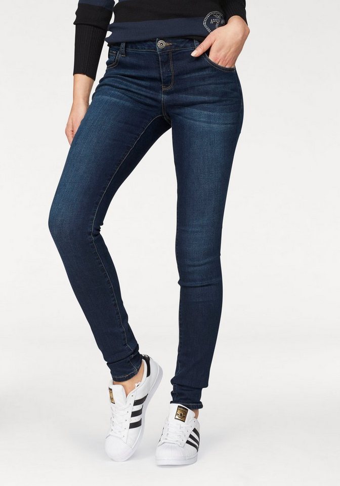 Arizona Skinny-fit-Jeans Ultra-Stretch Mid Waist von Arizona