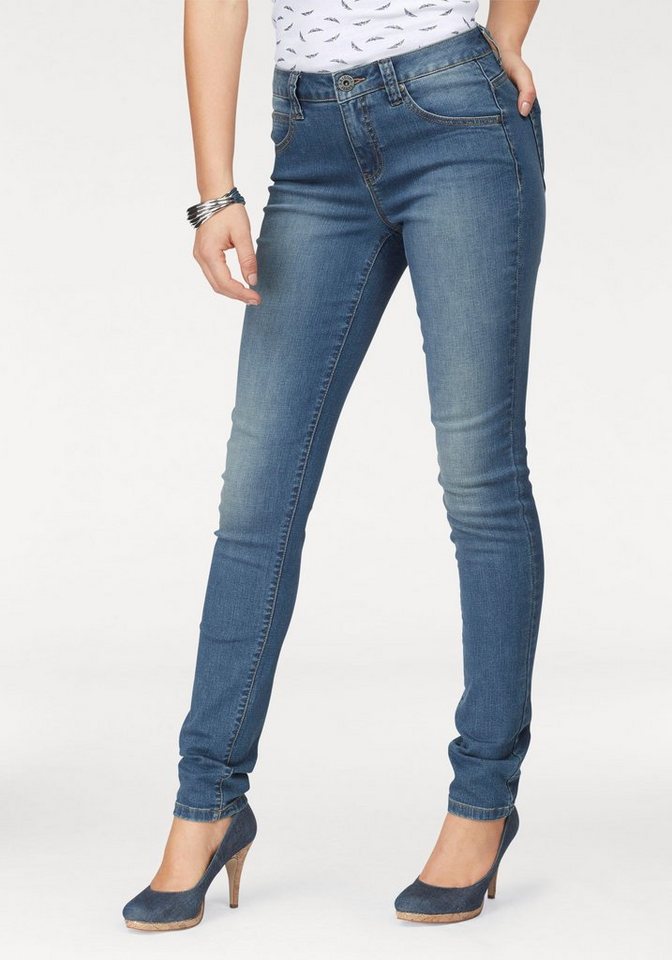 Arizona Slim-fit-Jeans Curve-Collection High Waist von Arizona