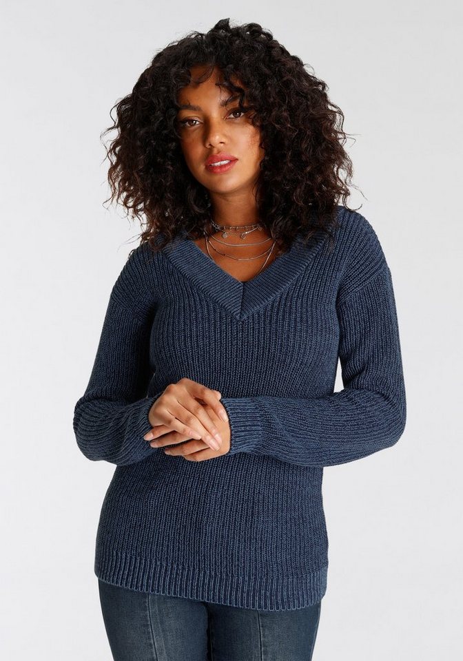 Arizona Strickpullover in Washed-Optik Washed-Optik von Arizona