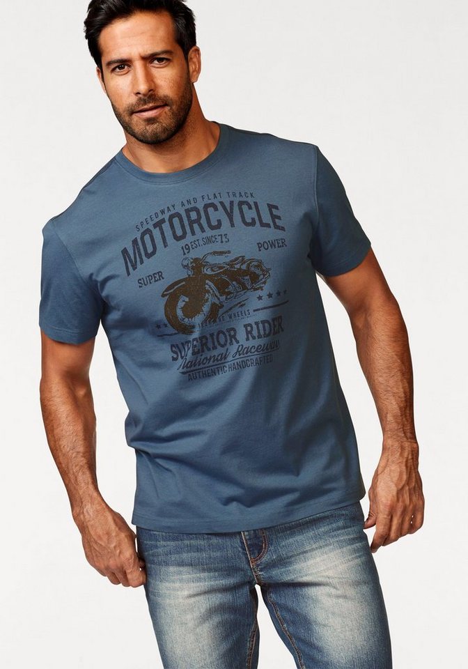 Arizona T-Shirt Kurzarm, lässige Passform, bedruckt, Rundhals, casual von Arizona