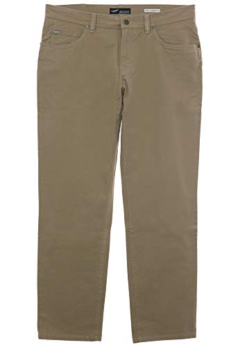 Arizona Twill Jeans Scott Herren Hose Stretch Straight Fit Kurzgröße Normalgröße, Farbe:beige;Herrengrößen:25 von Arizona