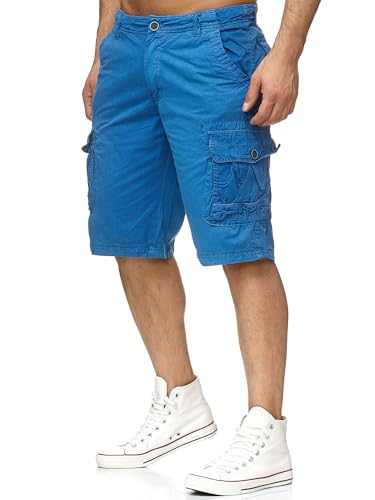 Herren Cargo Shorts Bermuda Military Army Kurze Hose H2254, Farben:Blau-2, Größe:30W von ArizonaShopping - Shorts