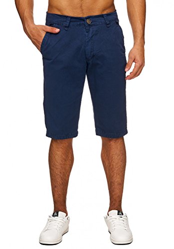 Shorts Kurze Sommer Chino Hose Freizeit Bermuda Jeans Shorts, Farben:Dunkelblau, Größe:30W von ArizonaShopping - Shorts