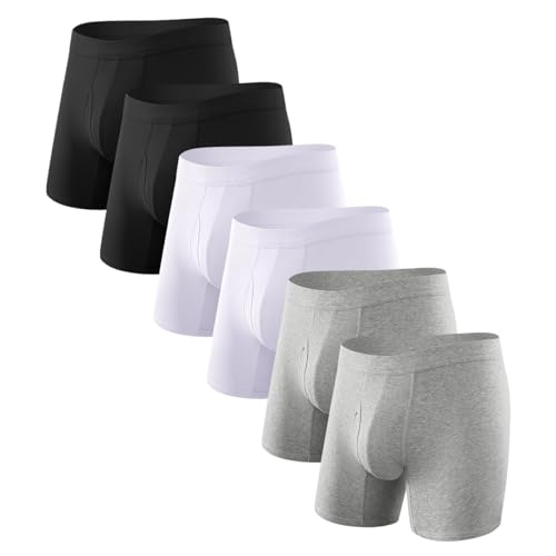 Arjen Kroos 6er Pack Boxershorts Herren mit Eingriff, Unterhosen Männer von Arjen Kroos