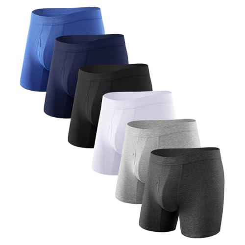 Arjen Kroos 6er Pack Boxershorts Herren mit Eingriff, Unterhosen Männer von Arjen Kroos
