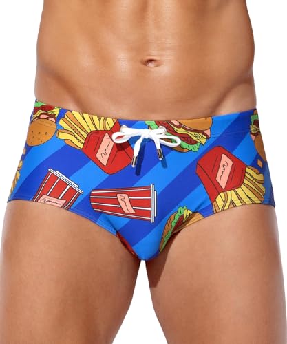 Arjen Kroos Badehose Herren Schwimmhose mit Tunnelzug Wassersport Kurze Hose Schwimmwear Badeshorts für Männer Arjen Kroos Badehose Herren Schwimmhose mit Tunnelzug Wassersport Kurze Hose Schwimmwear Badeshorts für Männer von Arjen Kroos
