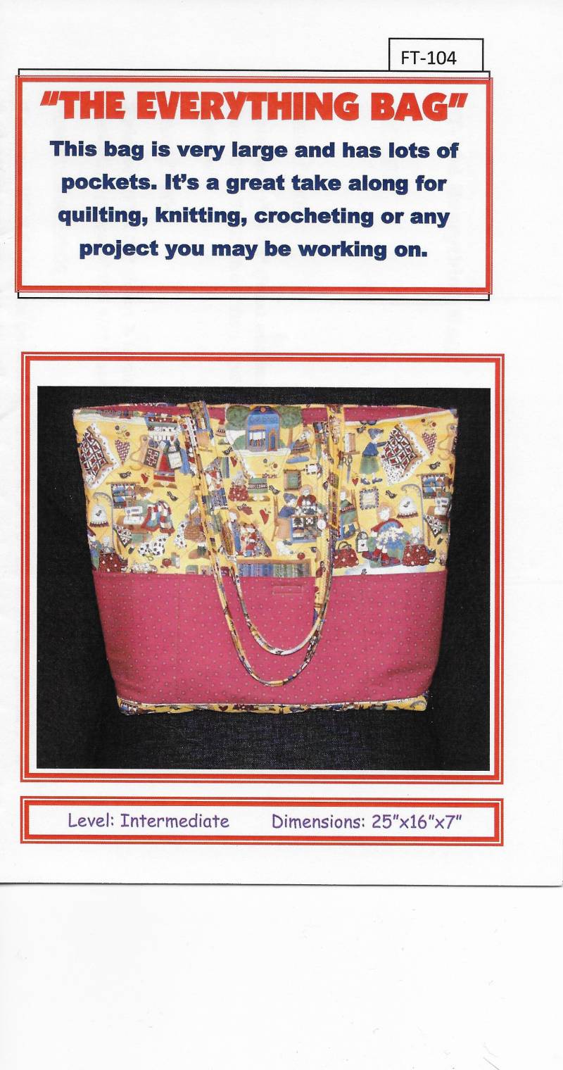 Taschen - Oder Geldbeutelmuster. Das Alles-Taschen-Muster von ArkansasEmporium