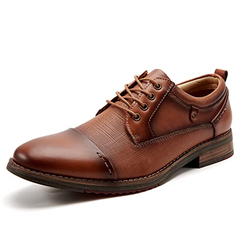 Arkbird Oxford Kleid Schuhe für Herren Herren Mode Casual und formelle Lederschuhe für Business und Alltag, Braun (807), 43 EU von Arkbird