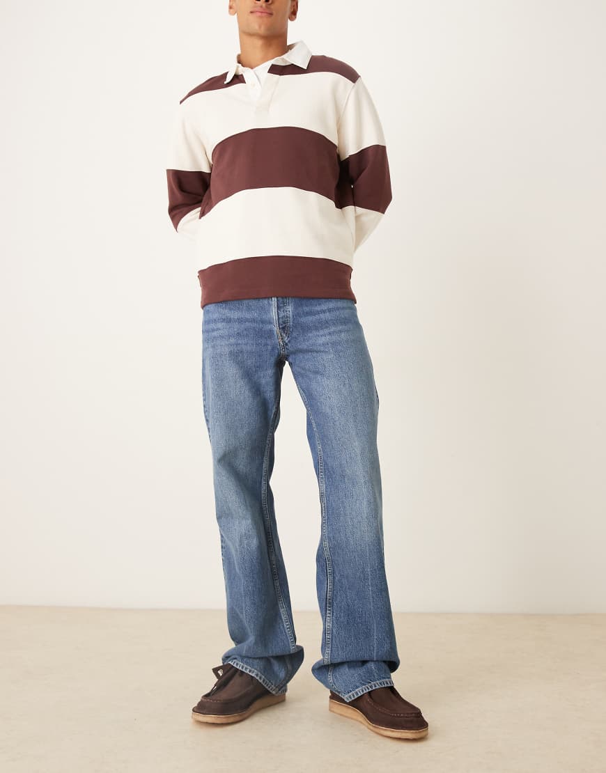 ARKET - Canyon - Jeans mit geradem Bein und verwaschenem Mittelblau von Arket