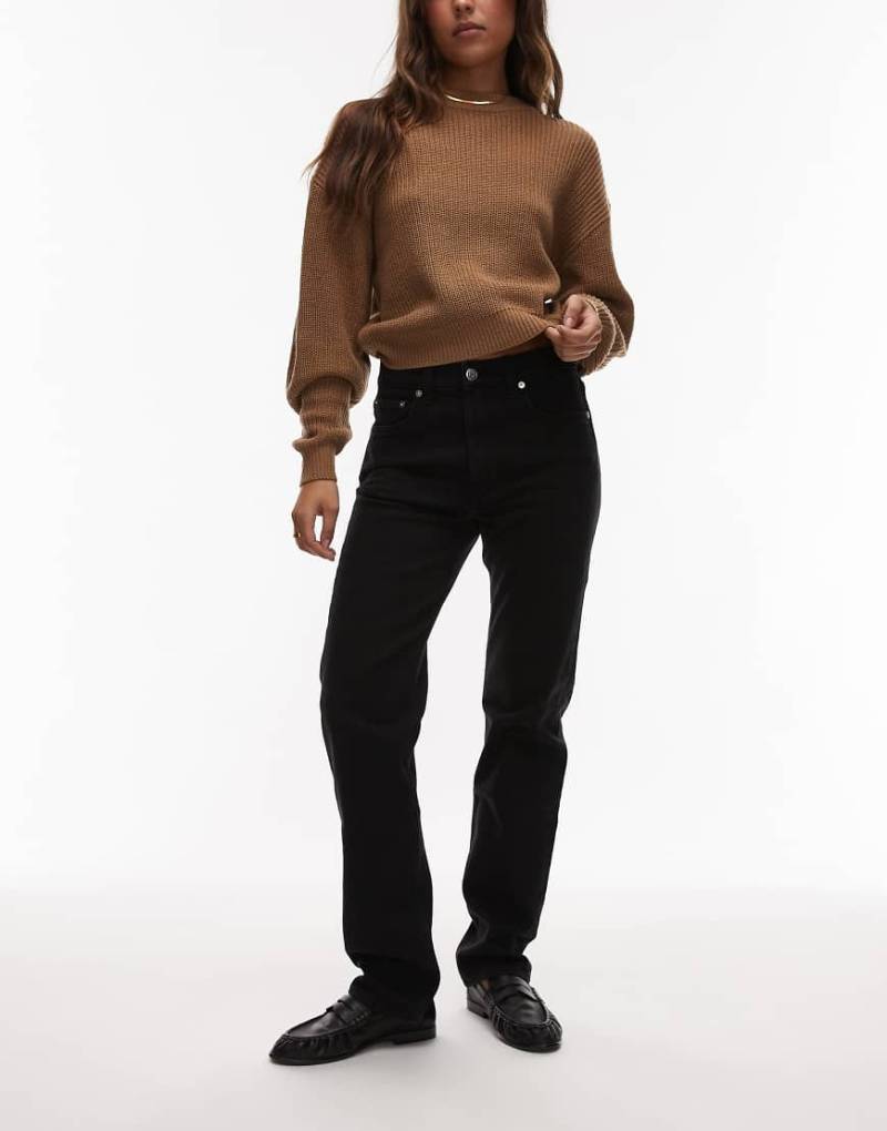 ARKET - Jade - Stretch-Jeans in verwaschenem Schwarz mit schmalem, langem Schnitt von Arket