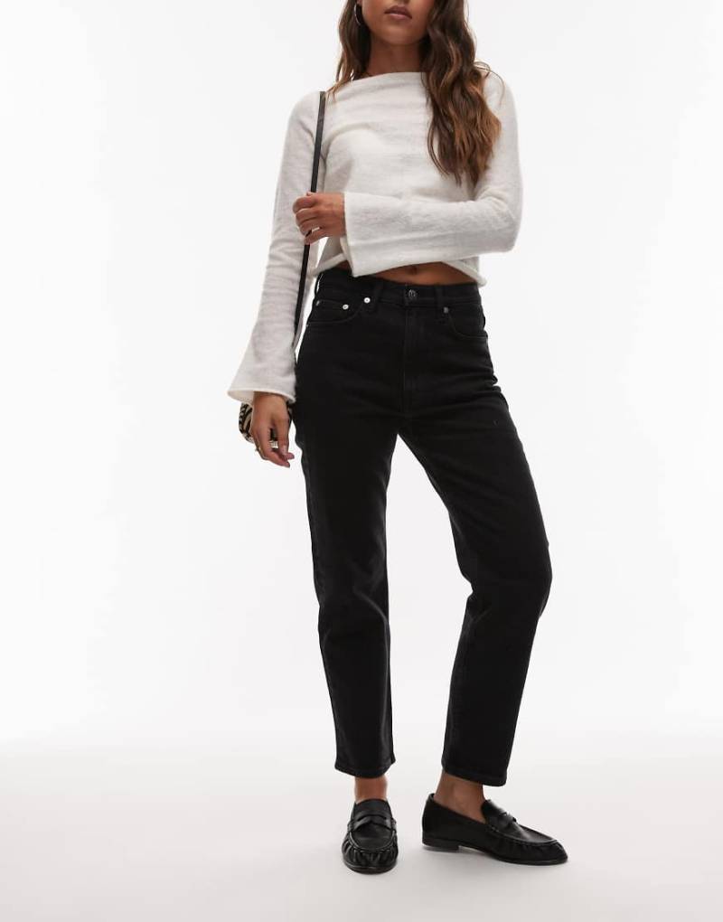 ARKET - Jade - Stretch-Jeans in verwaschenem Schwarz mit schmalem Schnitt von Arket