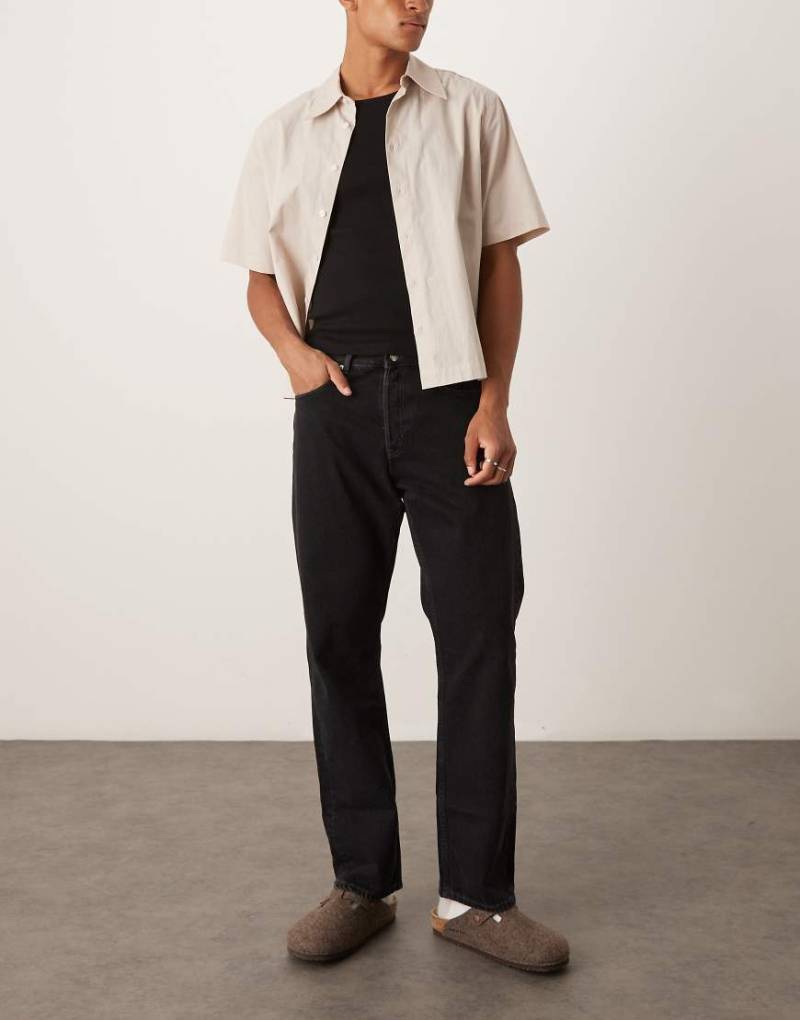 ARKET - Ocean - Jeans in Schwarz mit lockerem, geradem Schnitt von Arket