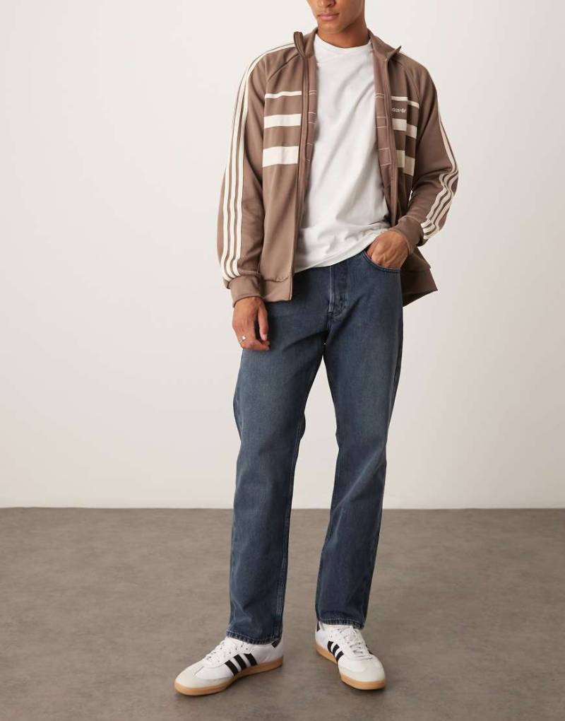 ARKET - Ocean - Jeans in blauer Rinse-Waschung mit lockerem, geradem Schnitt von Arket