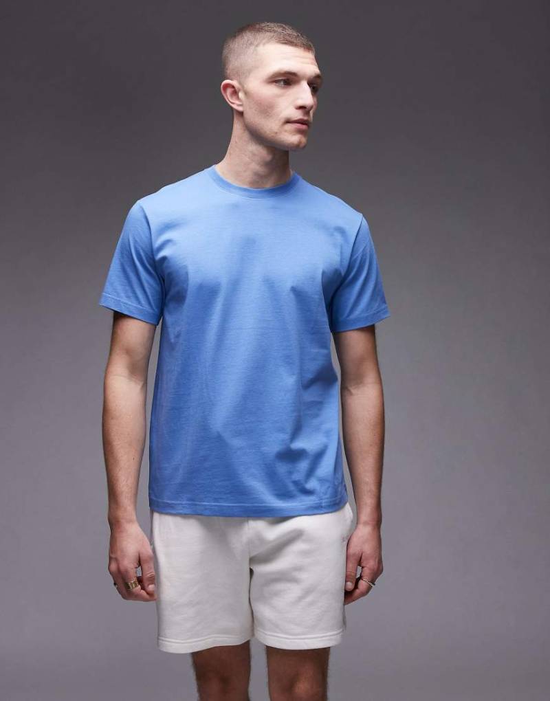 ARKET - T-Shirt aus Jersey in Hellblau von Arket