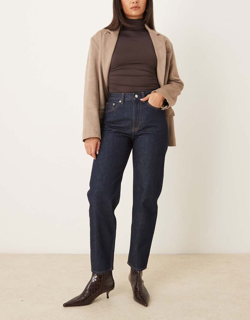 ARKET - Violet - Schmal geschnittene Balloon-Jeans in indigoblauer Waschung-Marineblau von Arket