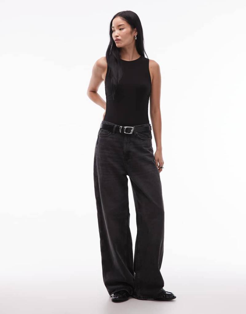 ARKET - Weicher Stretch-Body in Schwarz von Arket