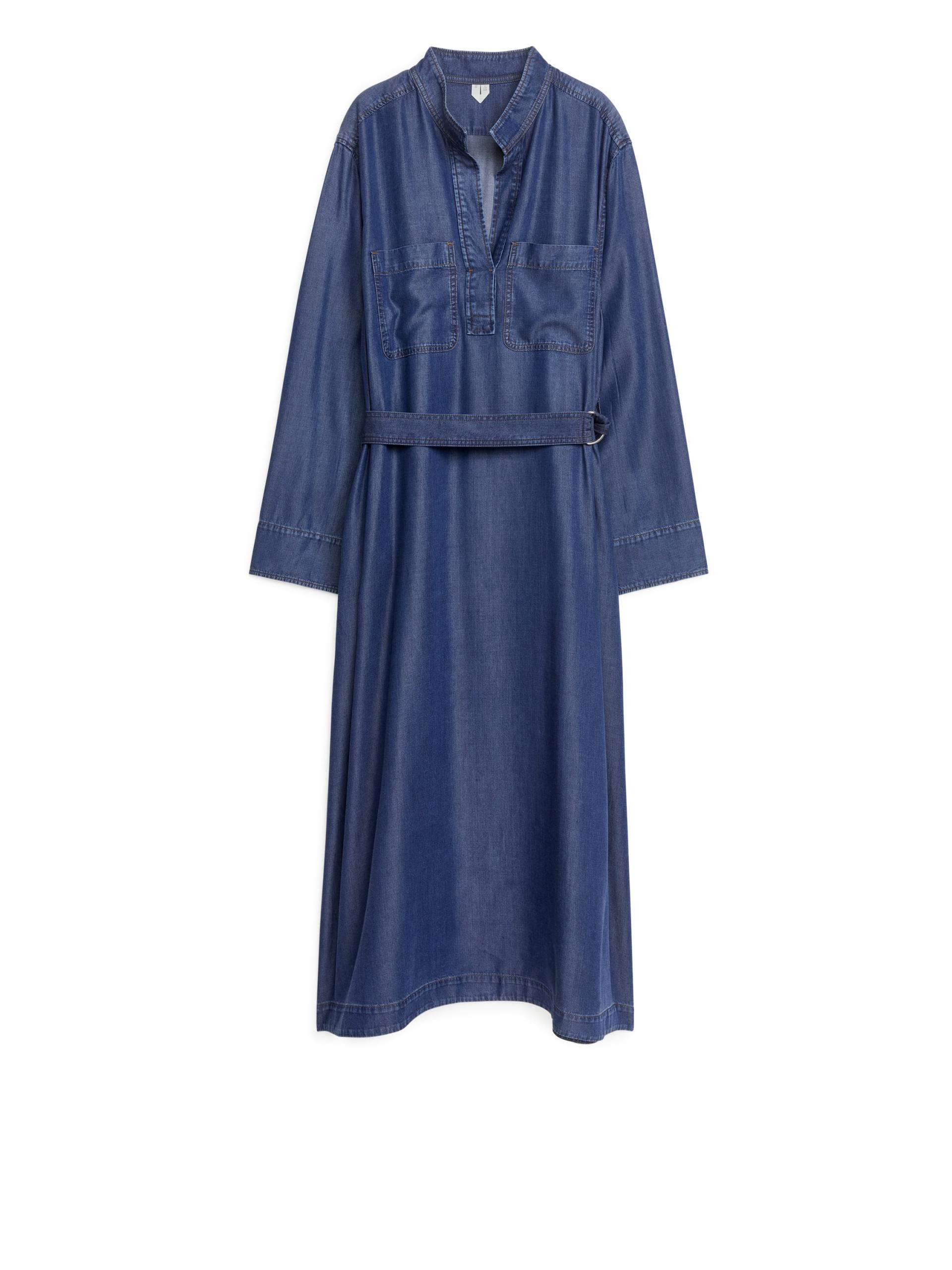 Arket Jeanskleid mit Gürtel Blau, Alltagskleider in Größe 34. Farbe: Blue von Arket