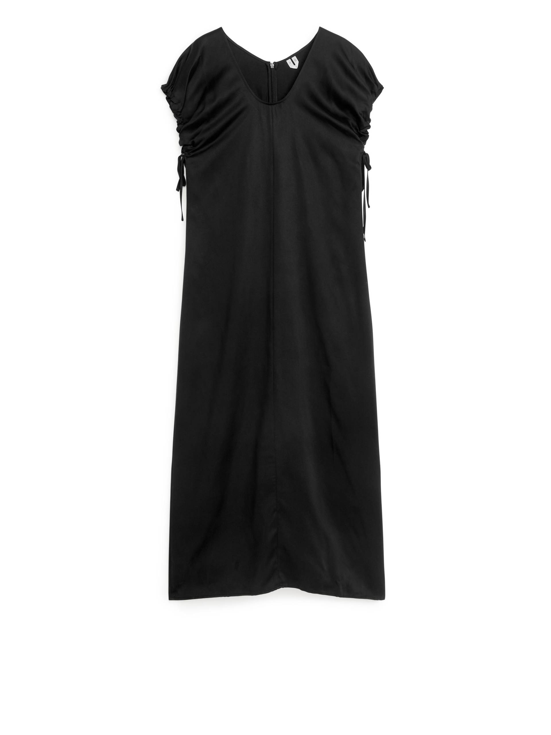 Arket Kleid aus Lyocell-Mischung Schwarz, Alltagskleider in Größe 44. Farbe: Black von Arket