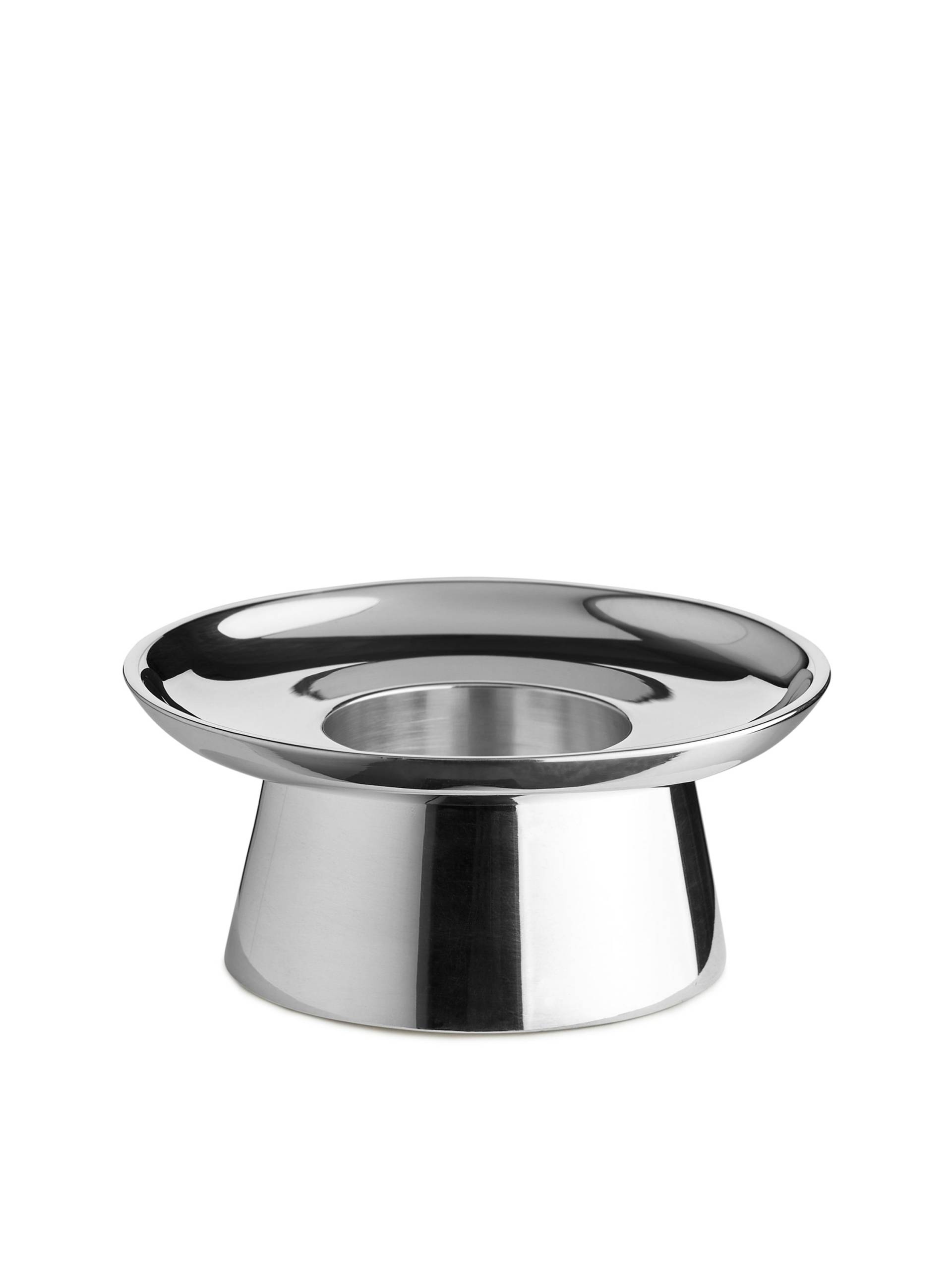 Arket Versilberter Teelichthalter Silber. Farbe: Silver von Arket