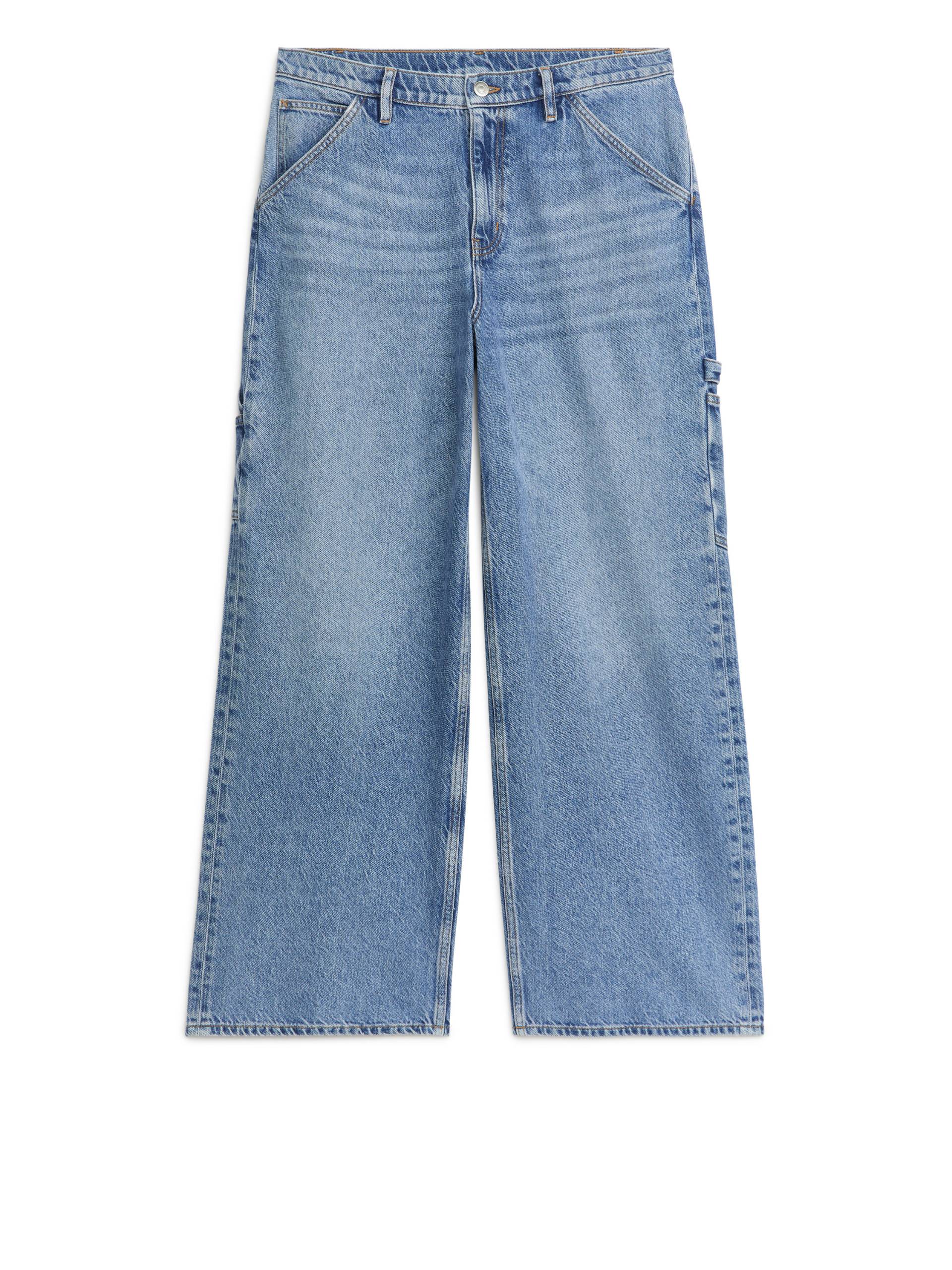 Arket WILLOW Loose Jeans Blau, Baggy in Größe 42. Farbe: Blue von Arket