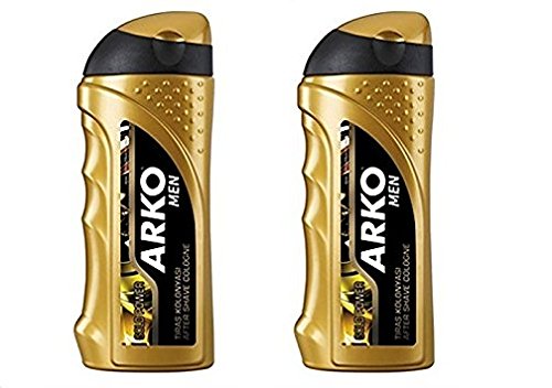 Arko Men Aftershave Cologne Gold Power 250 ml (2 Stück Angebot) von Arko