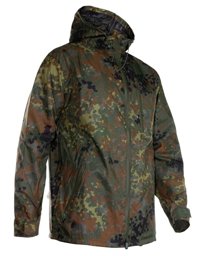 Arktis Rainshield Coat Regenjacke Flecktarn (XL, Flecktarn) von Arktis