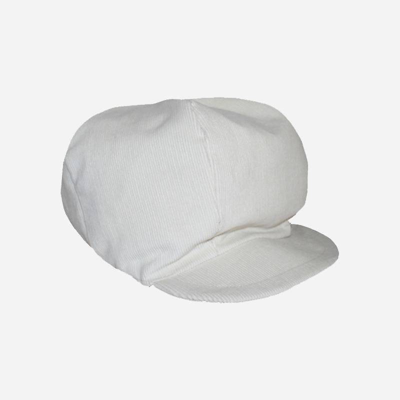 Weiße Rasta-Kappe Aus Fein Geripptem Samt - Speziell Für Dreadlocks Und Afro von ArlekinCreation