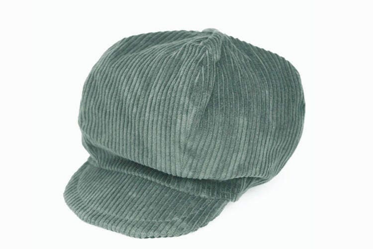 Hellblaue Cord Rasta Cap - Special Dreadlocks & Afro von ArlekinCreation